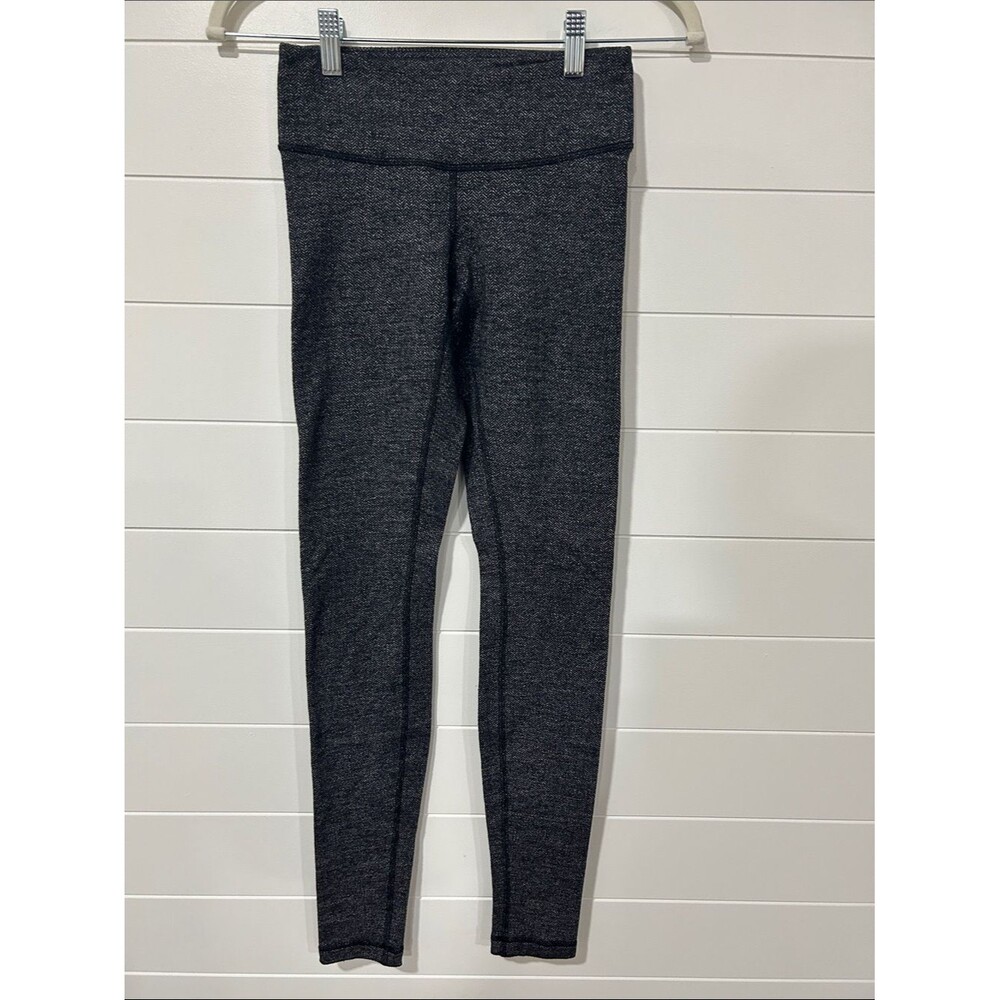 lululemon athletica Charcoal Heather High-Rise Leggings